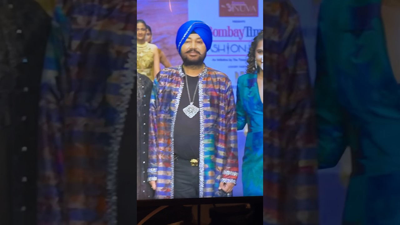 #Throwback to  Bombay Times Fashion Week. What a fun it was !! #dalermehndi #fashion trends