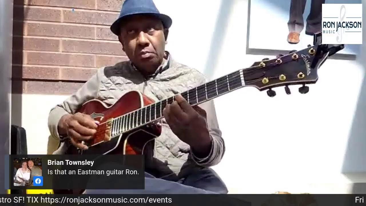 Ron Jackson Live Solo 7-String Jazz guitar