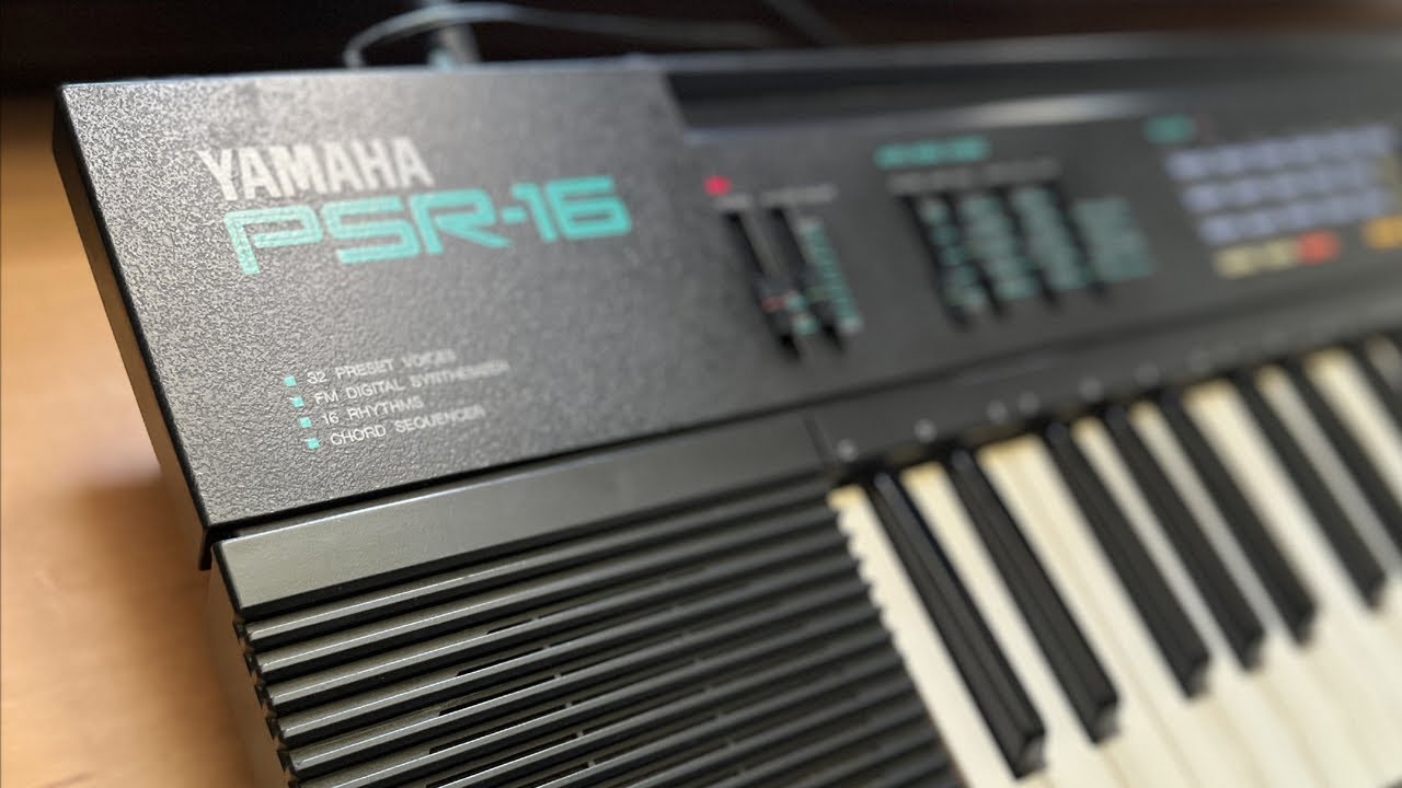 Yamaha PSR-16 (1988) Short multitracked jam