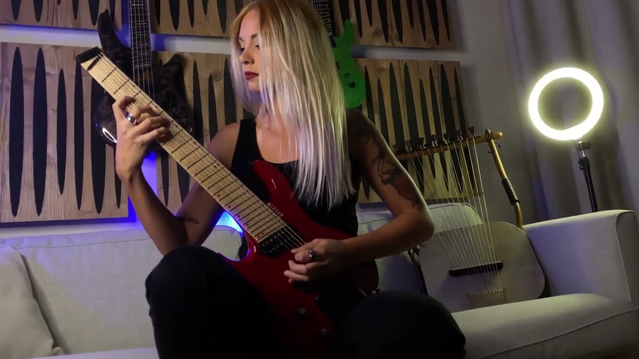 Anthi Bozoviti | Guitar Playthrough 'Evolution Lethargy' by Sympnea