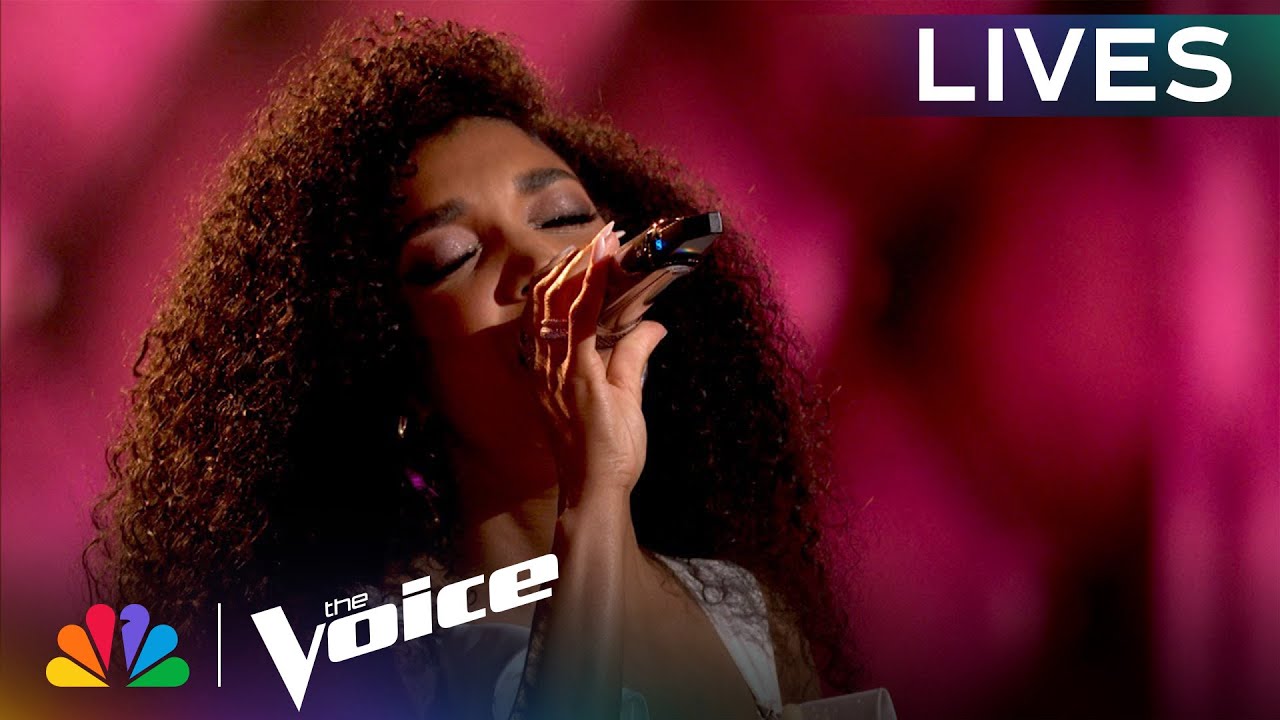 Nadège's Last Chance Performance of "Smooth Operator" by Sade | The Voice Lives | NBC