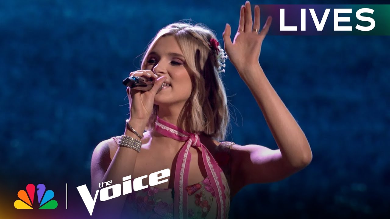 Zoe Levert's Last Chance Performance of "Slow Burn" by Kacey Musgraves | The Voice Lives | NBC