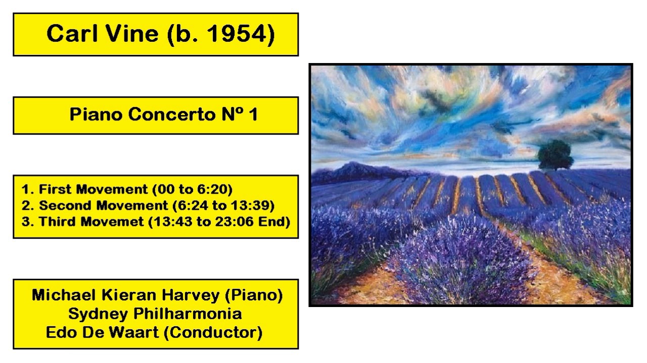 Carl Vine (b. 1954) - Piano Concerto Nº 1