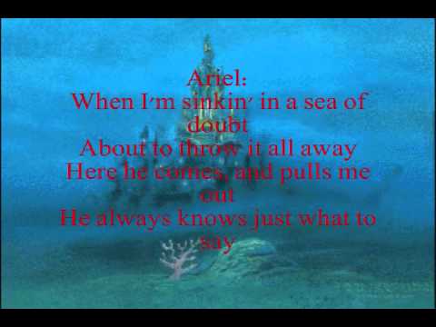 The Little Mermaid: Songs From The Sea - 5. He's A Friend (Lyrics on Screen)