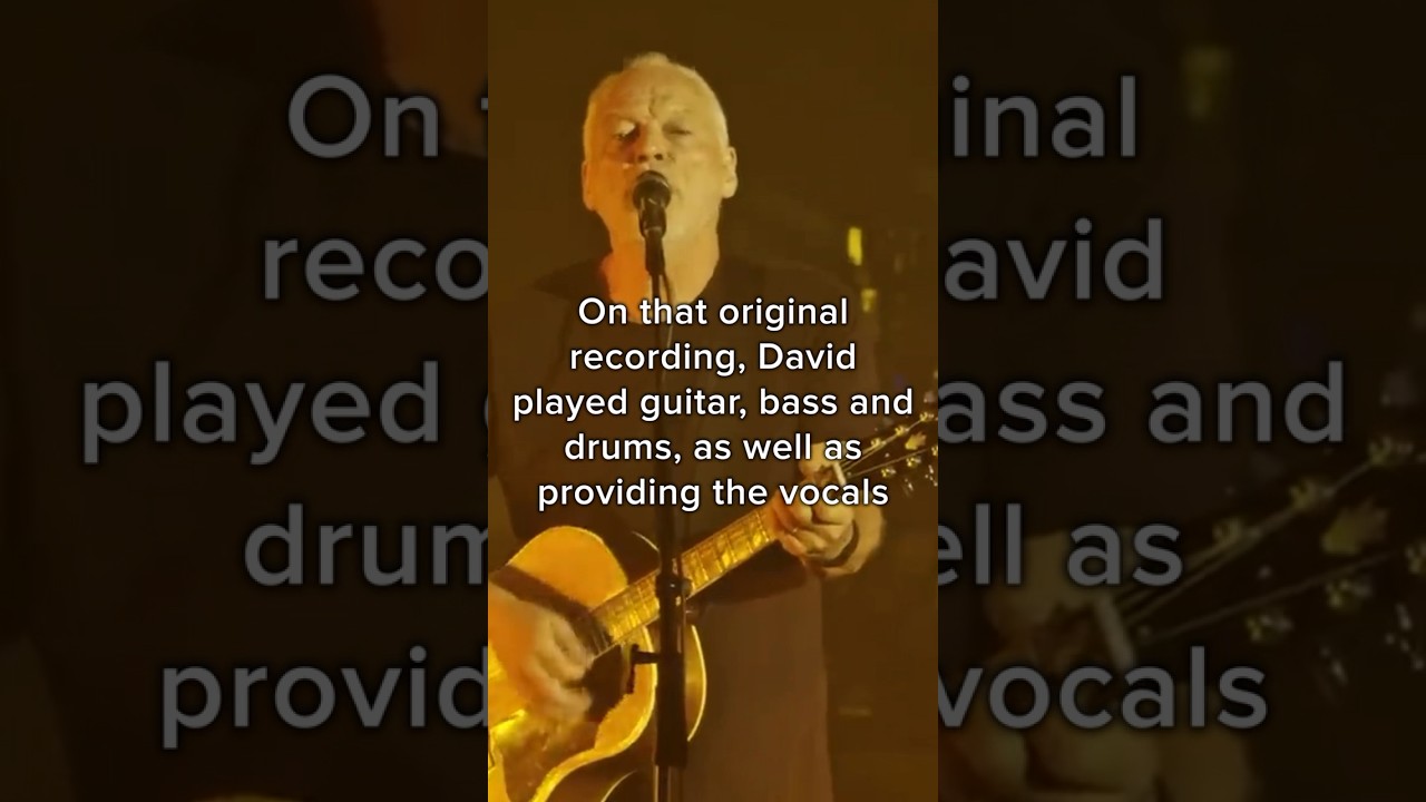 David Gilmour plays Fat Old Sun live at Pompeii, in 2016 #DavidGilmour #PinkFloyd #LiveMusic