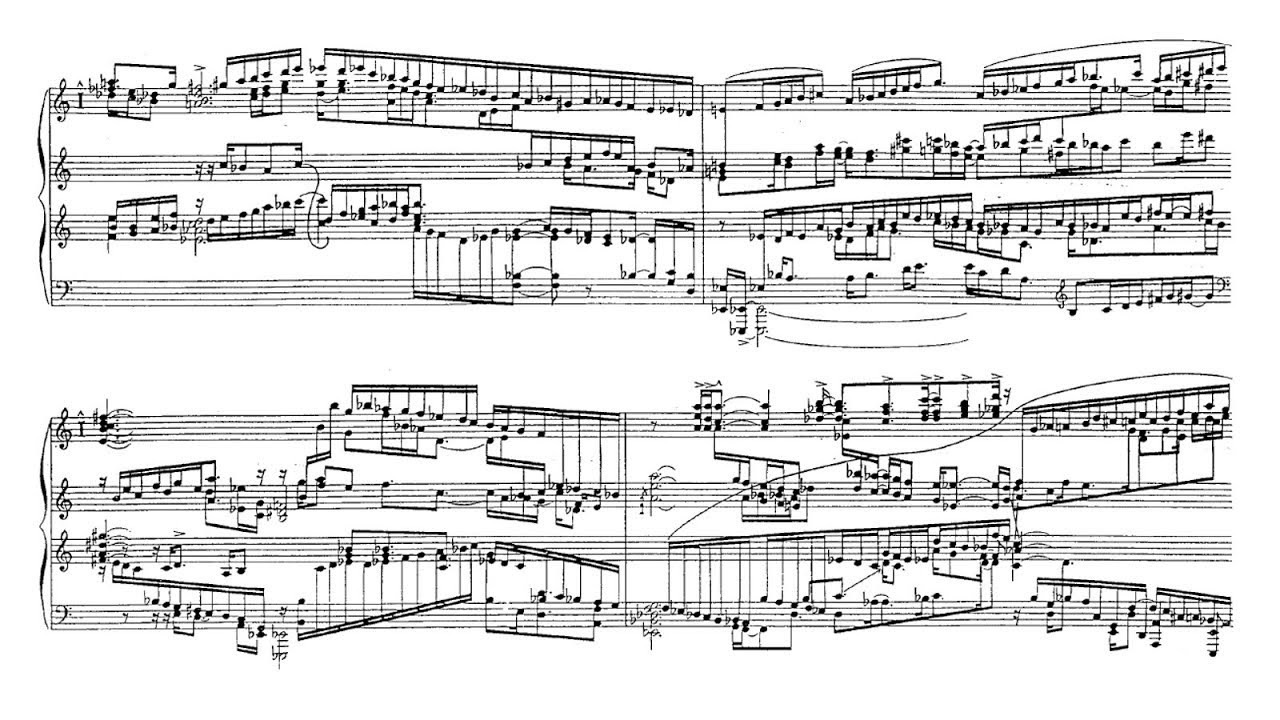 Kaikhosru Sorabji - "Cadenza I" from Opus Clavicembalisticum (Ogdon)