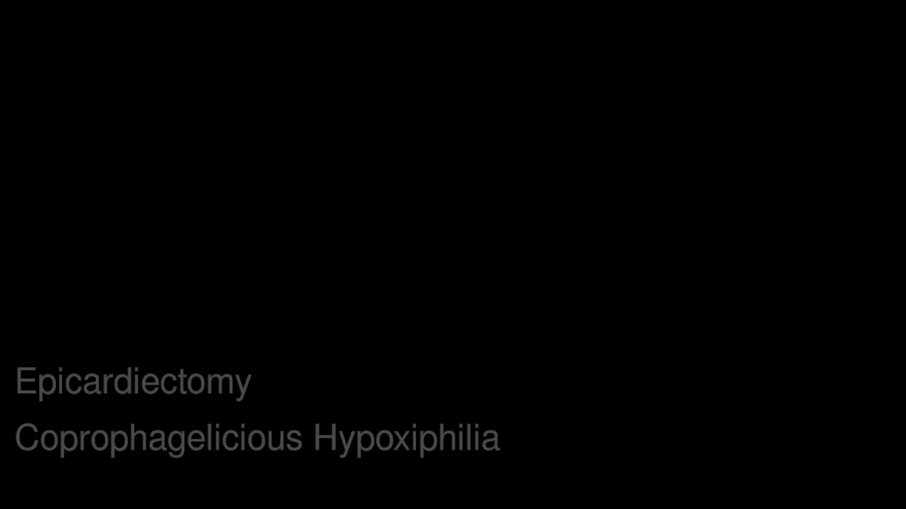 Epicardiectomy: Coprophagelicious Hypoxiphilia, Grotesque Monument Of Paraperversive Transfixion