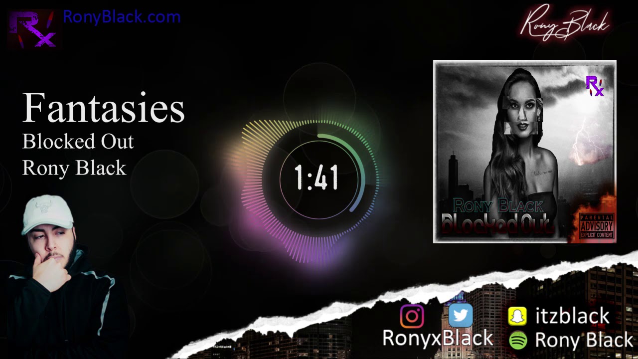 6 - Fantasies - Rony Black - Blocked Out (2018)