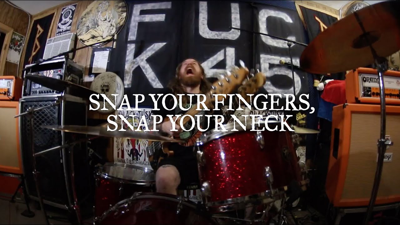 Black Tusk + Child Bite cover "Snap Your Fingers, Snap Your Neck"