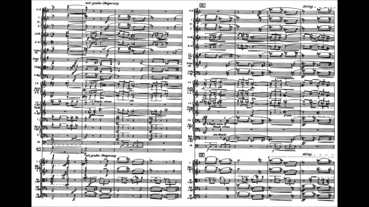 Anton Webern - Passacaglia for orchestra, Op. 1 (1908)
