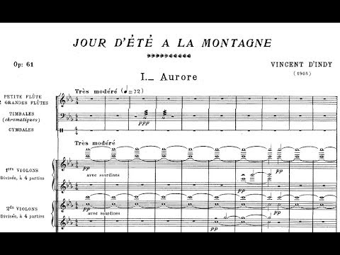 Vincent d'Indy - Jour d'été à la montagne, Op. 61 (1905)