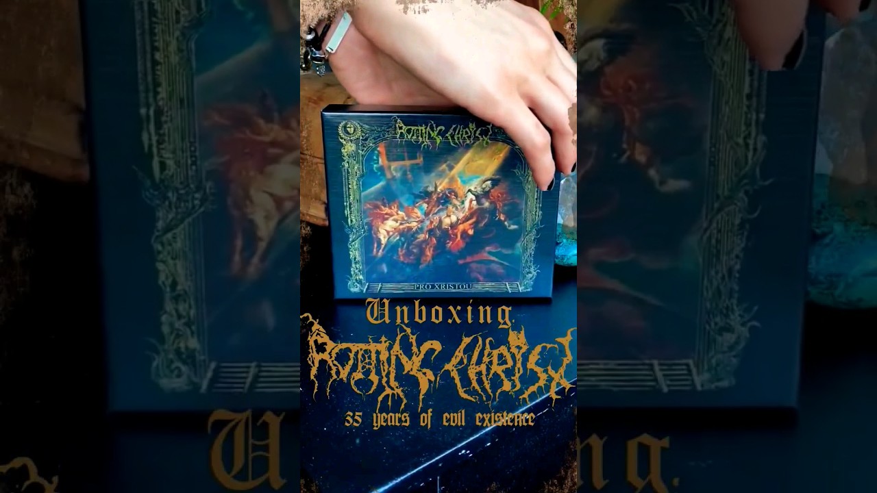 Rotting Christ - Unboxing 'PRO XRISTOU' Deluxe CD Box