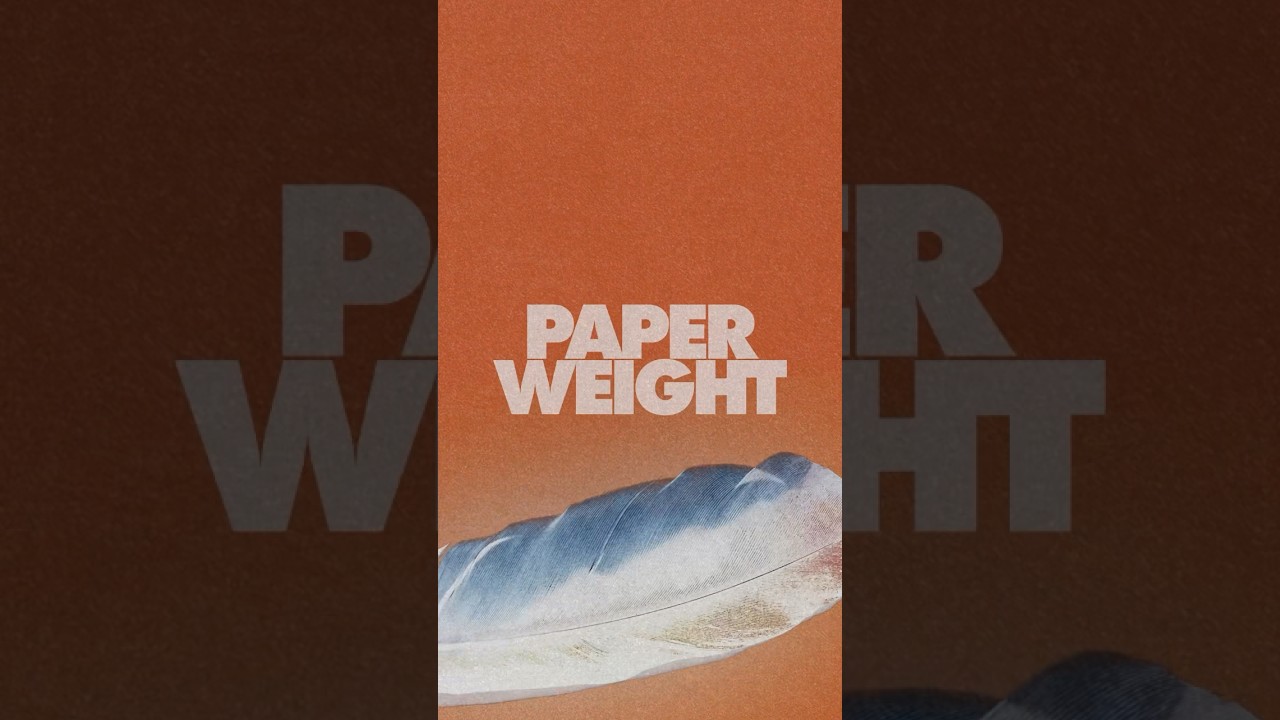 Here we go! ‘Paperweight’ on 5/17! (pre save in bio)