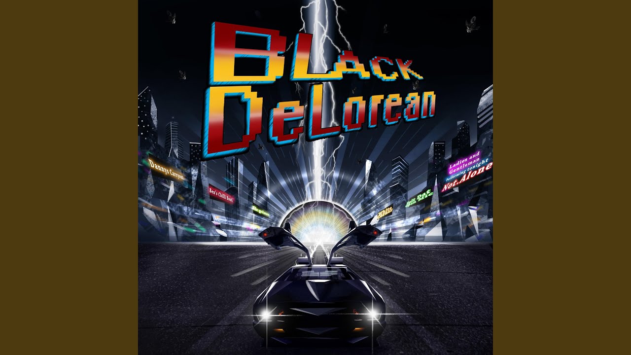 Black DeLorean
