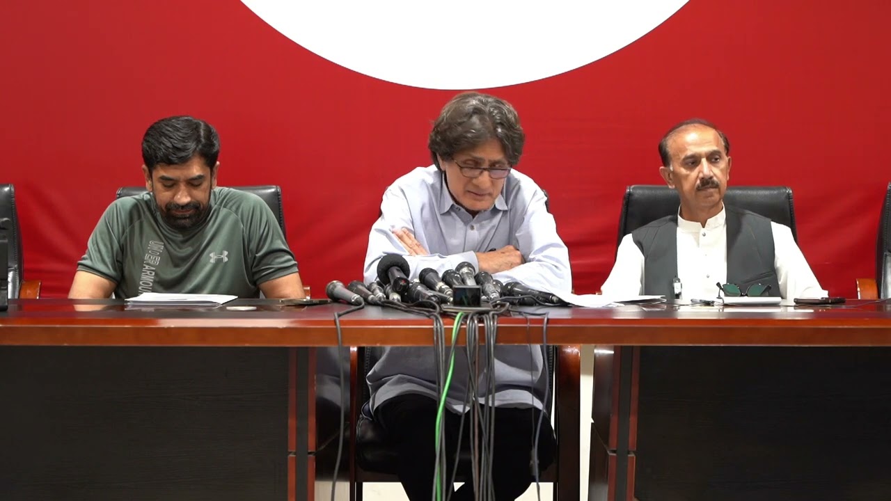 PTI Leaders Rauf Hassan & Shoaib Shaheen Important Press Conference