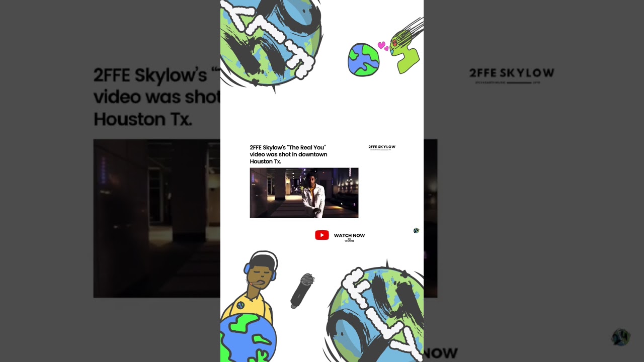 Catch me on episode 1 of, 2Fly4EarthMusic Presents: 2FFE Skylow - (Artist To Watch) #2ffe !!