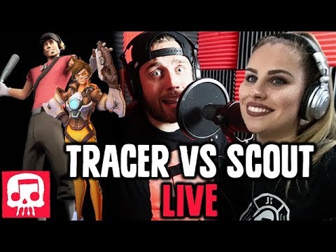 Tracer Vs Scout Rap LIVE JT Music (feat. Andrea Storm Kaden)