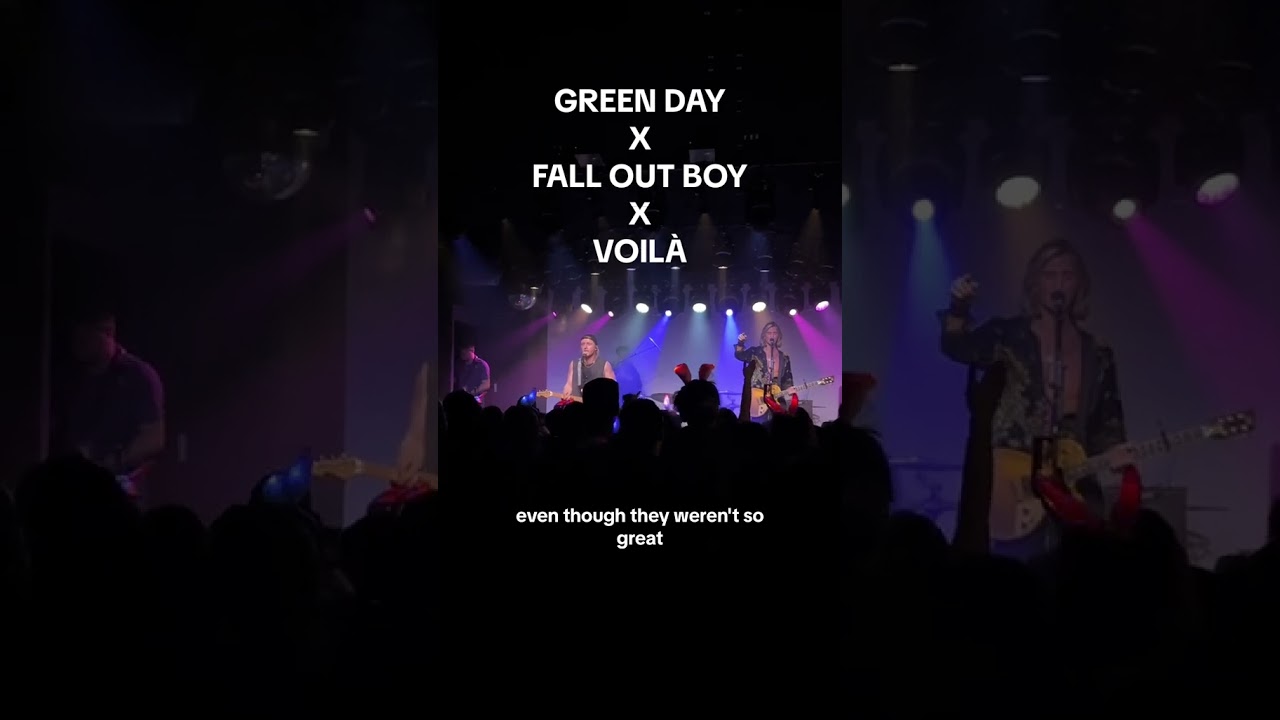 Boulevard of Broken Dreams ➡️ Thnks fr th Mmrs #wearevoila #poppunk #greenday #falloutboy  #fob