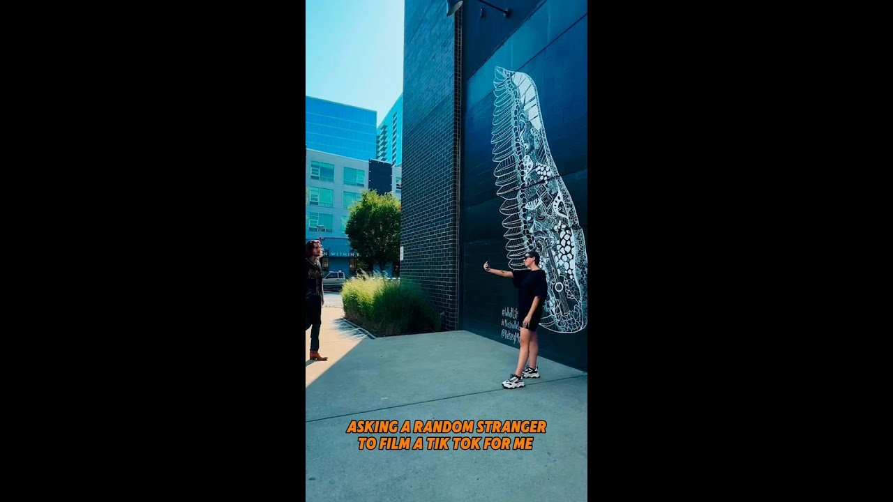 Asking strangers to film a TikTok #nashville #glass