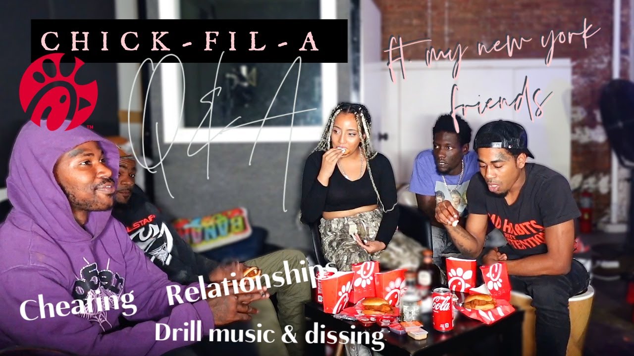 CHICK-FIL-A MUKBANG | NEW YORK, RELATIONSHIPS, DD OSAMA & MORE.. FT. GINO RACKS & MORE