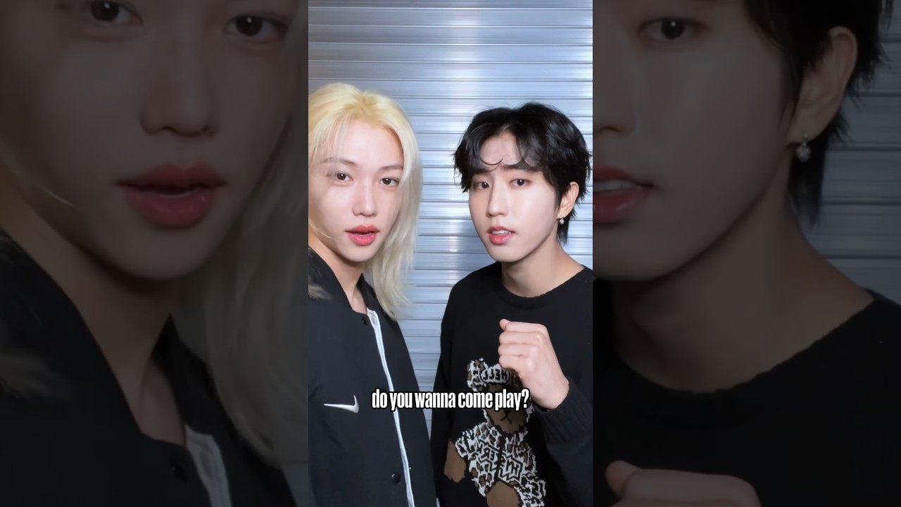 Do you wanna come play?🩶 #StrayKids #스트레이키즈 #ComePlay #Arcane #YouMakeStrayKidsStay
