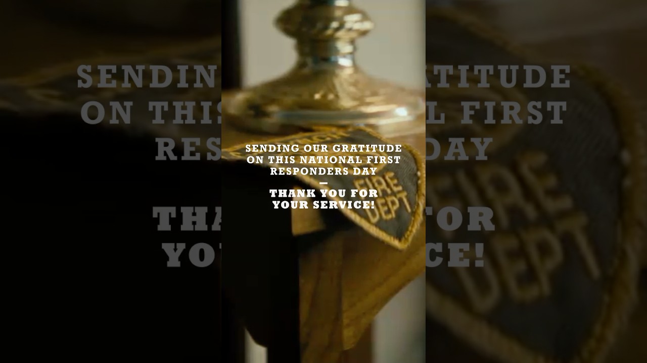 Together, we honor those who carry "The Weight of the Badge" on this #NationalFirstRespondersDay.