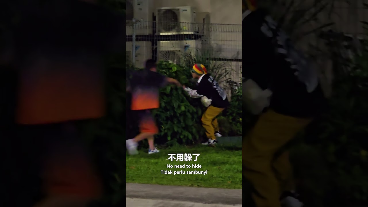 黃明志在新加坡紅燈區被賣魚哥王雷抓到了! #shorts