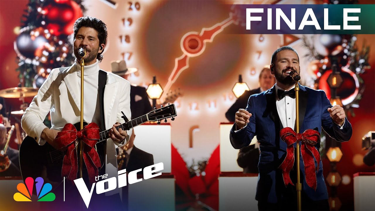Dan + Shay Perform “Officially Christmas” | The Voice Finale | NBC