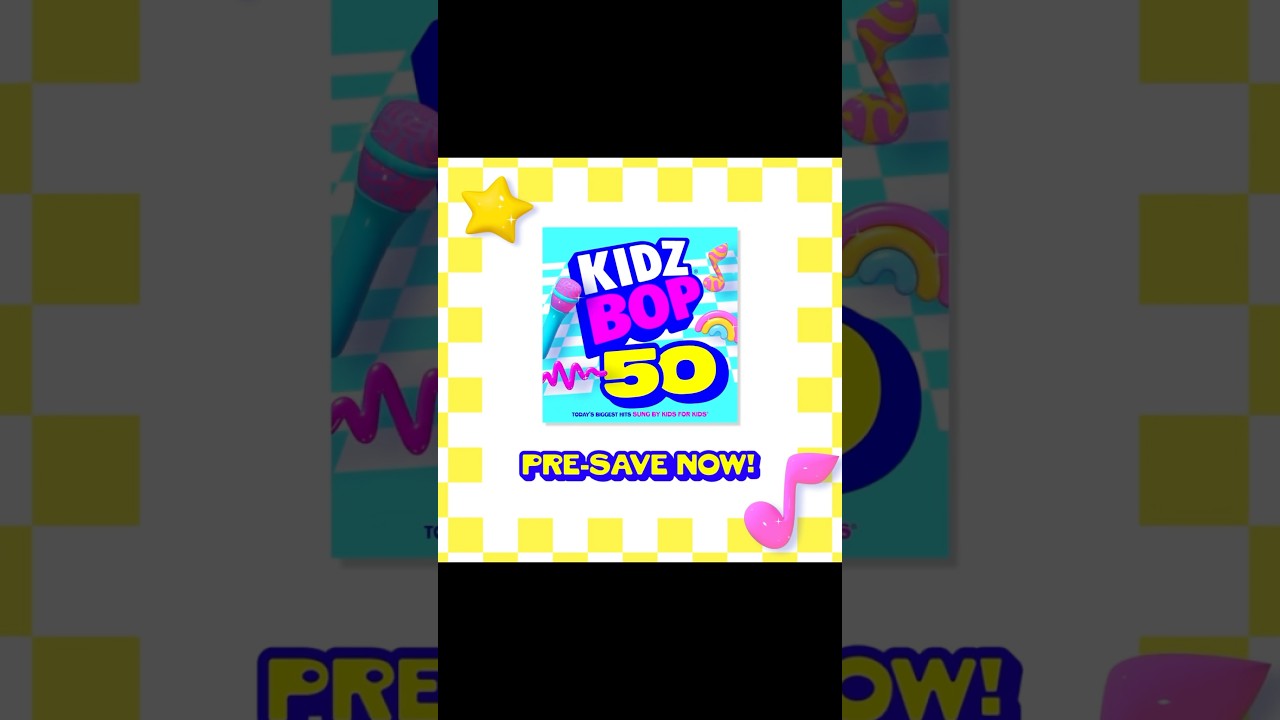 PRE-SAVE #KIDZBOP50 NOW! 🎶Watch our music videos on our channel - with more to come Jan 17! 💿