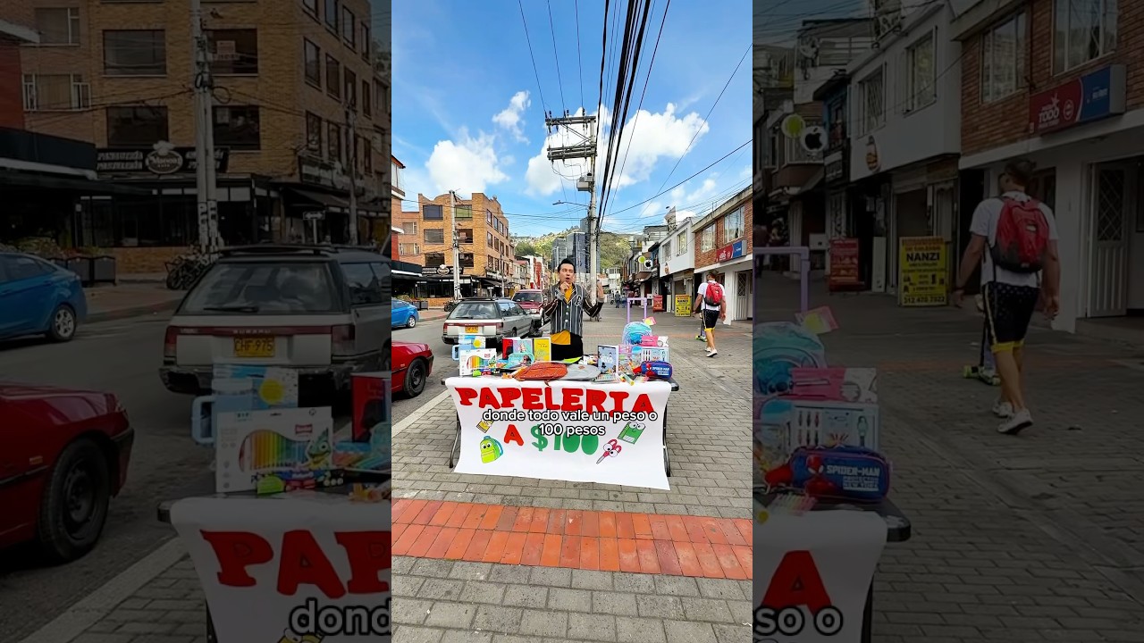 Puse una Papelería de $1 en la Calle ✏️