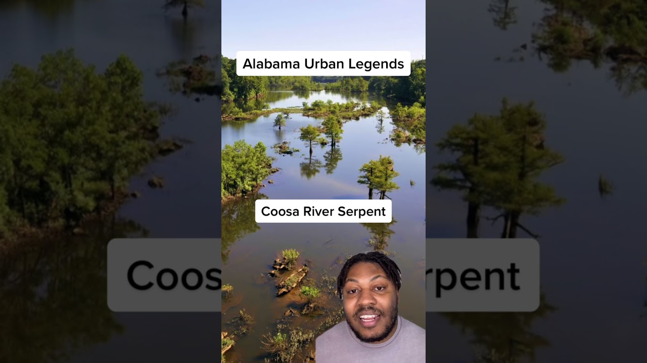 Alabama Urban Legends Coosa River Serpent #alabama #alabamatiktok #knowalabama #coosariver