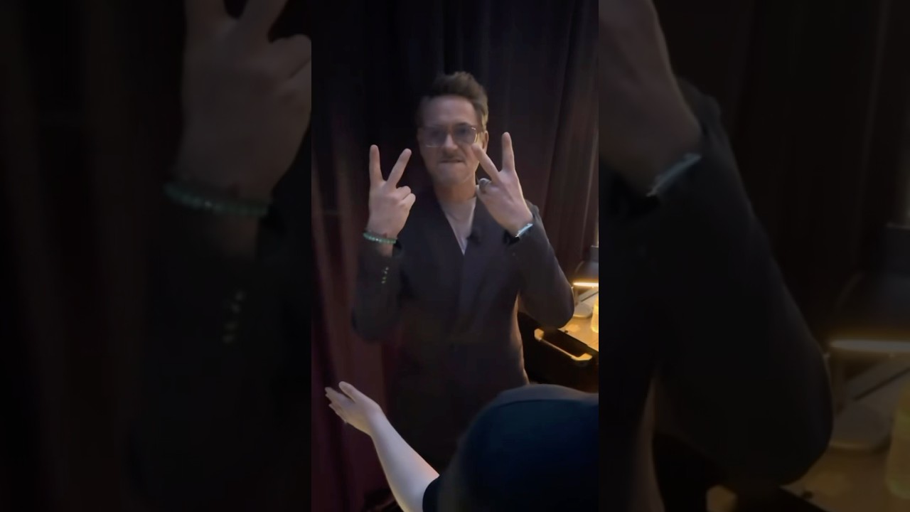 We love this 3,000 ❤️💛 Robert Downey Jr. crashes Disney #SXSW panel with #Avengers Campus updates!