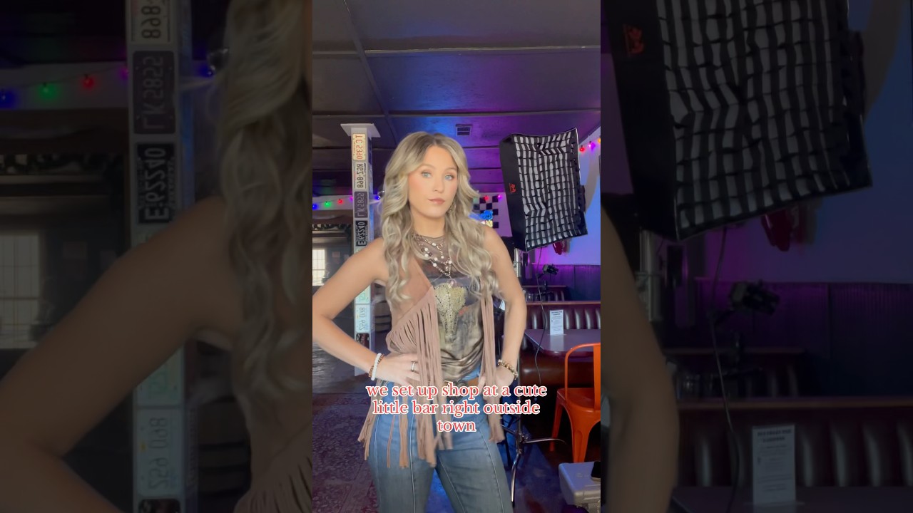 Behind The Scenes of my music video for “Last Call Cowboy”!! Check it out in my YouTube channel now!