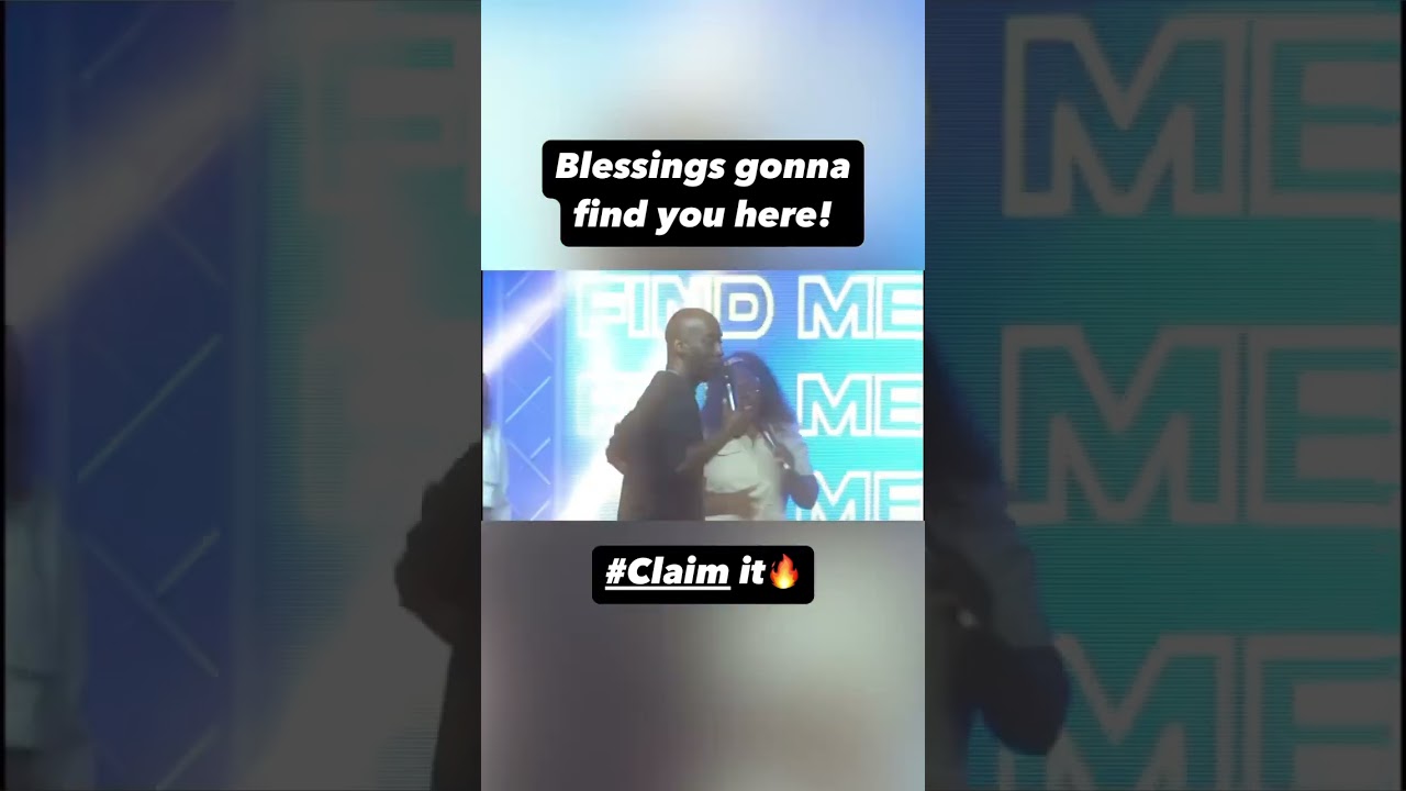 Claim Your Blessings! Find Me Here (Blessings Find Me) Live
