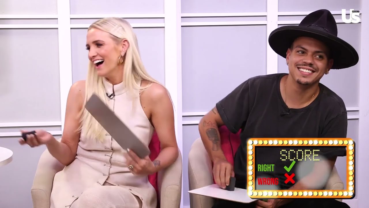 Ashlee Simpson and Evan Ross Play the Not-So-Newly Married Game