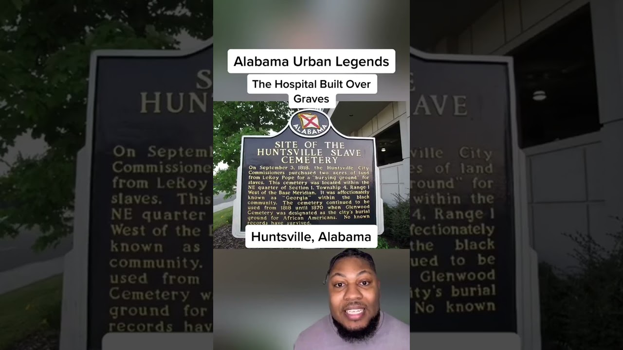 Alabama Urban Legends: The Huntsville Hospital Graves #alabama #alabamatiktok #knowalabama