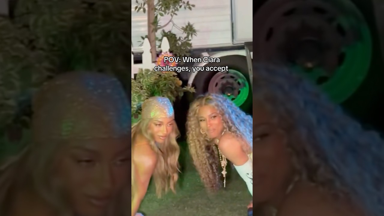 Did that!! 😍💫🤎 ​⁠@ciara #coachella #bts #chairchallenge #girltime #fyp