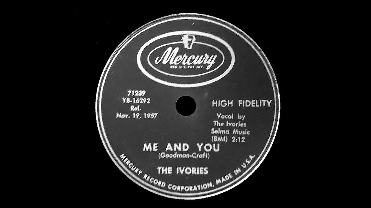 The Ivories - Me and you 1957 UT