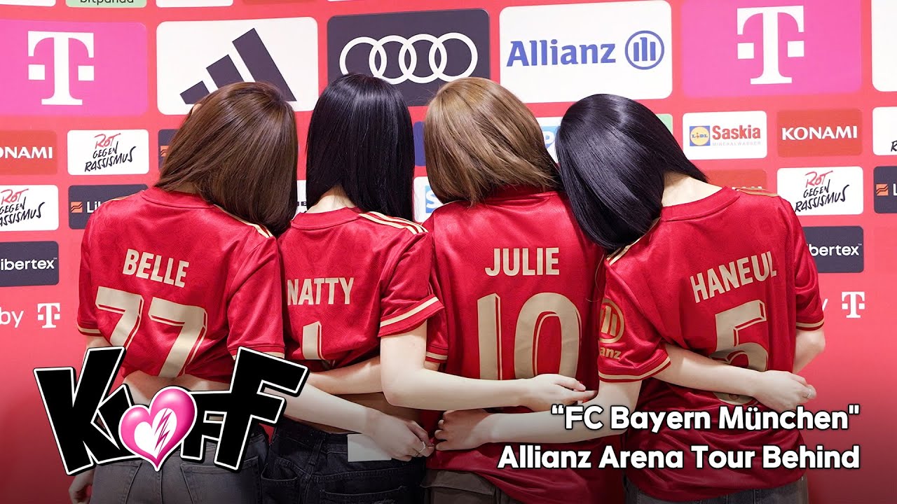 [KI-OFF] KISS OF LIFE (키스오브라이프) | “FC Bayern München" Allianz Arena Tour Behind