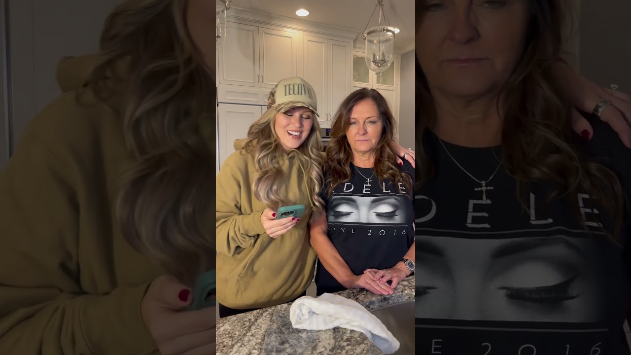 Do you think she liked it?! OUT 4/25 💛#MamasDo #NewMusic #Country #CountryMusic #CountryArtist