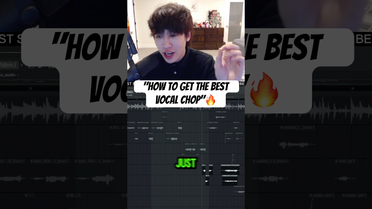 Bixby reveals His Vocal Chop Method 😳 #bixby #singer #music #shorts #twitchclips #flstudio