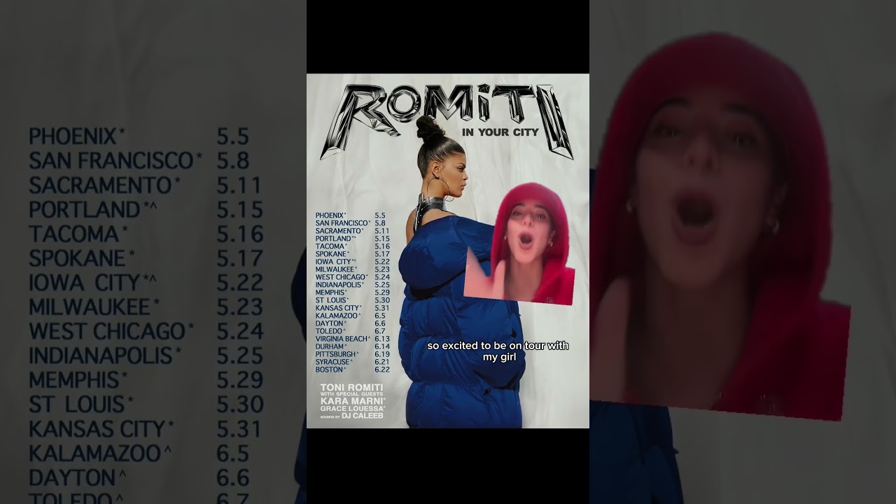 We bout to shut it down!!! #toniromiti #usa #independent  #newmusic karamarni #tour
