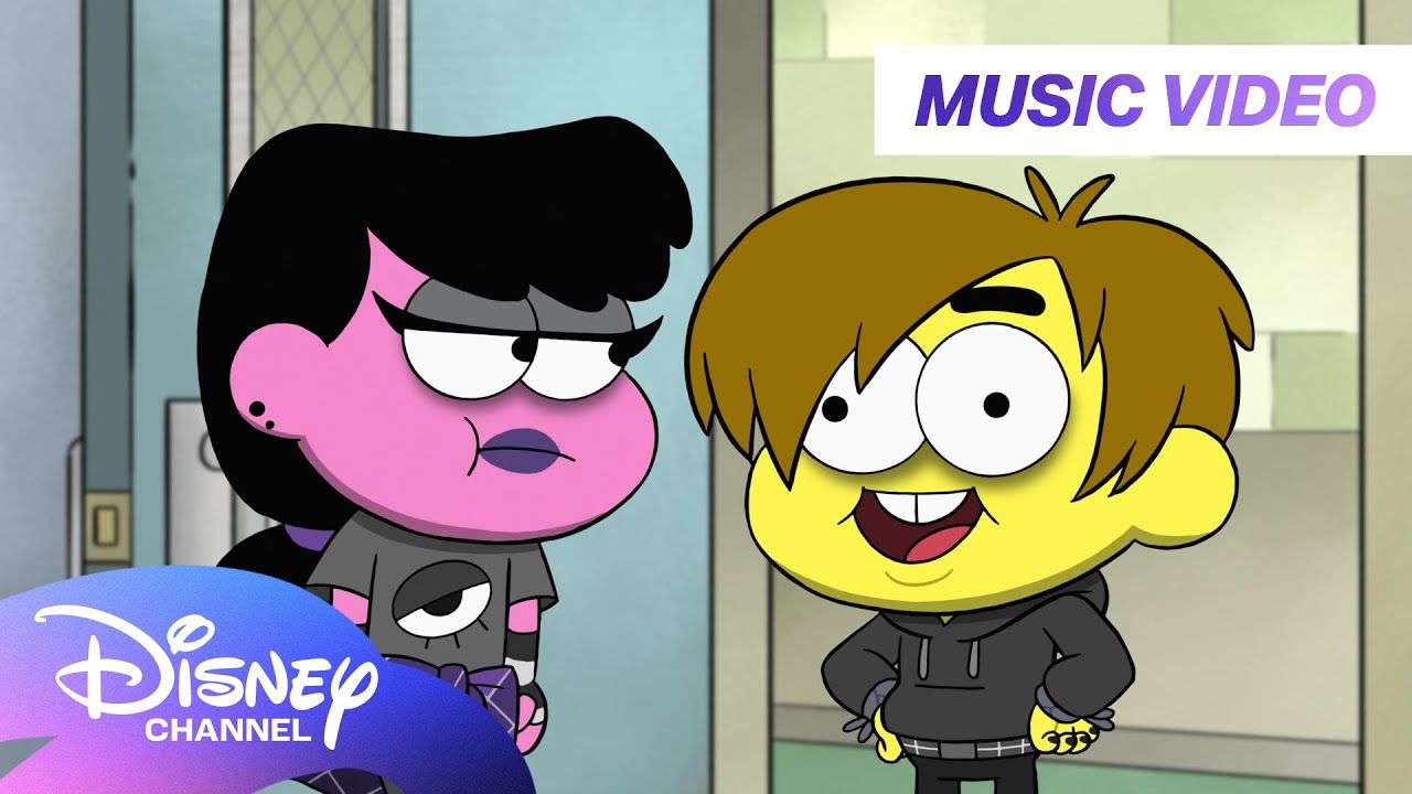 Big City Greens the "Goth Song"! 🎵 | @disneychannel