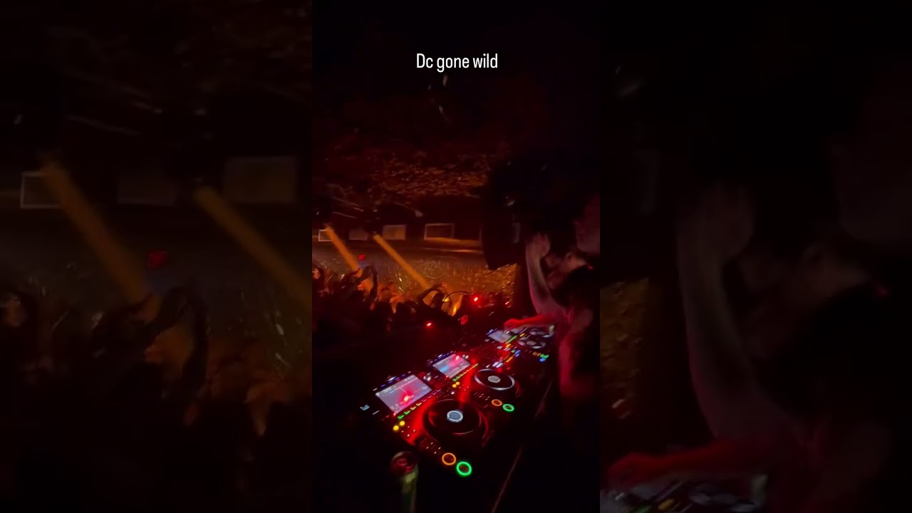 Epic DC Nights: Infected Mushroom Ignites the Crowd #shorts