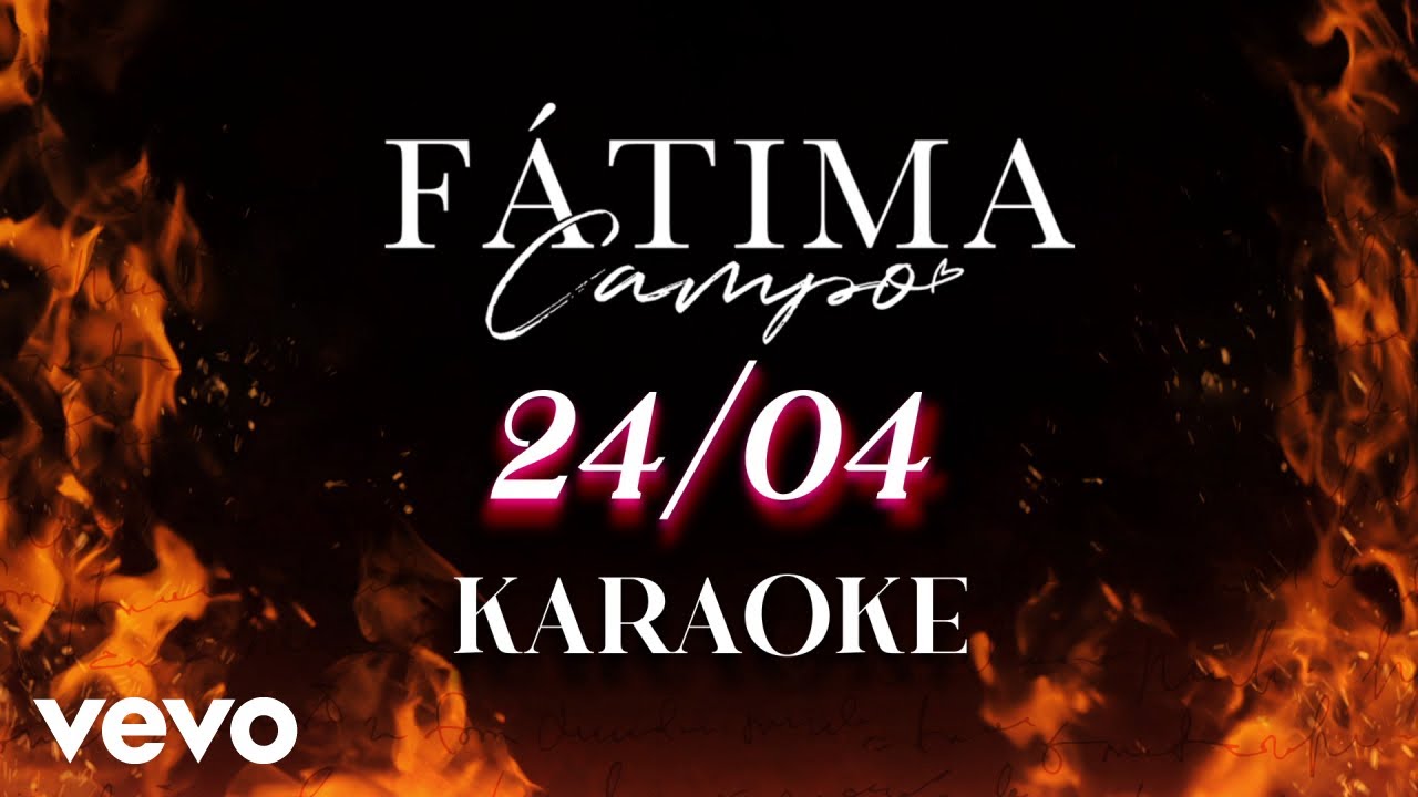 Fátima Campo - 24/04 (Karaoke)