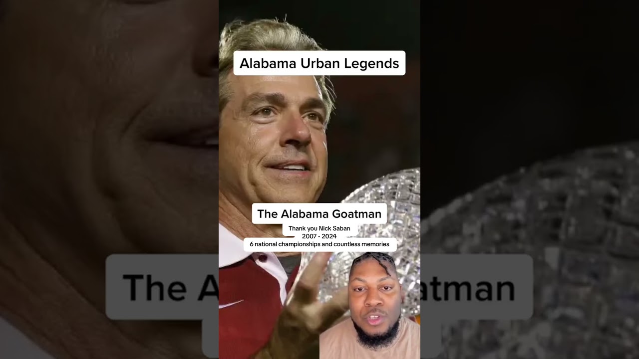 Alabama Urban Legends: Nick Saban, Alabama’s Goatman #alabama #alabamatiktok #paranormal
