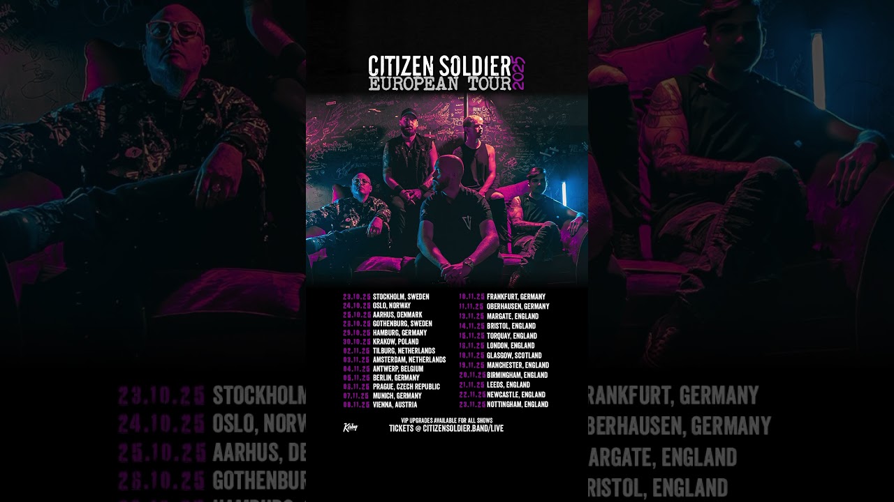 EUROPE‼️ See you soon 🫶 Tickets on sale Friday 2nd May 10 AM UK. Where will we see you at?