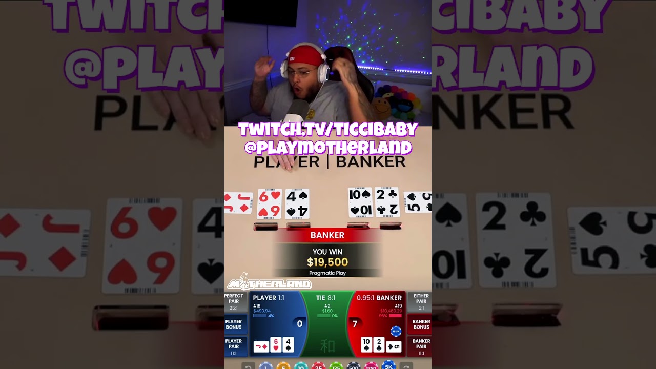 Is TicciBaby the LUCKIEST Baccarat Player at Motherland Casino?
