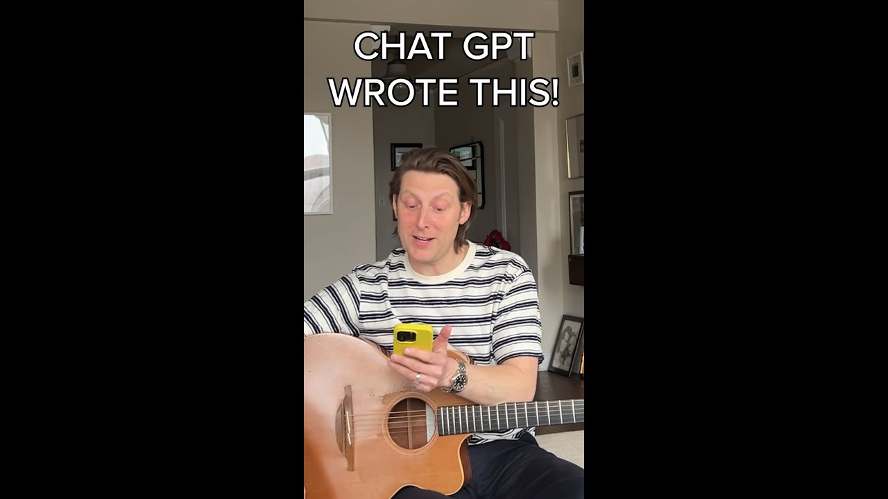 I tried letting ChatGPT write a song for me