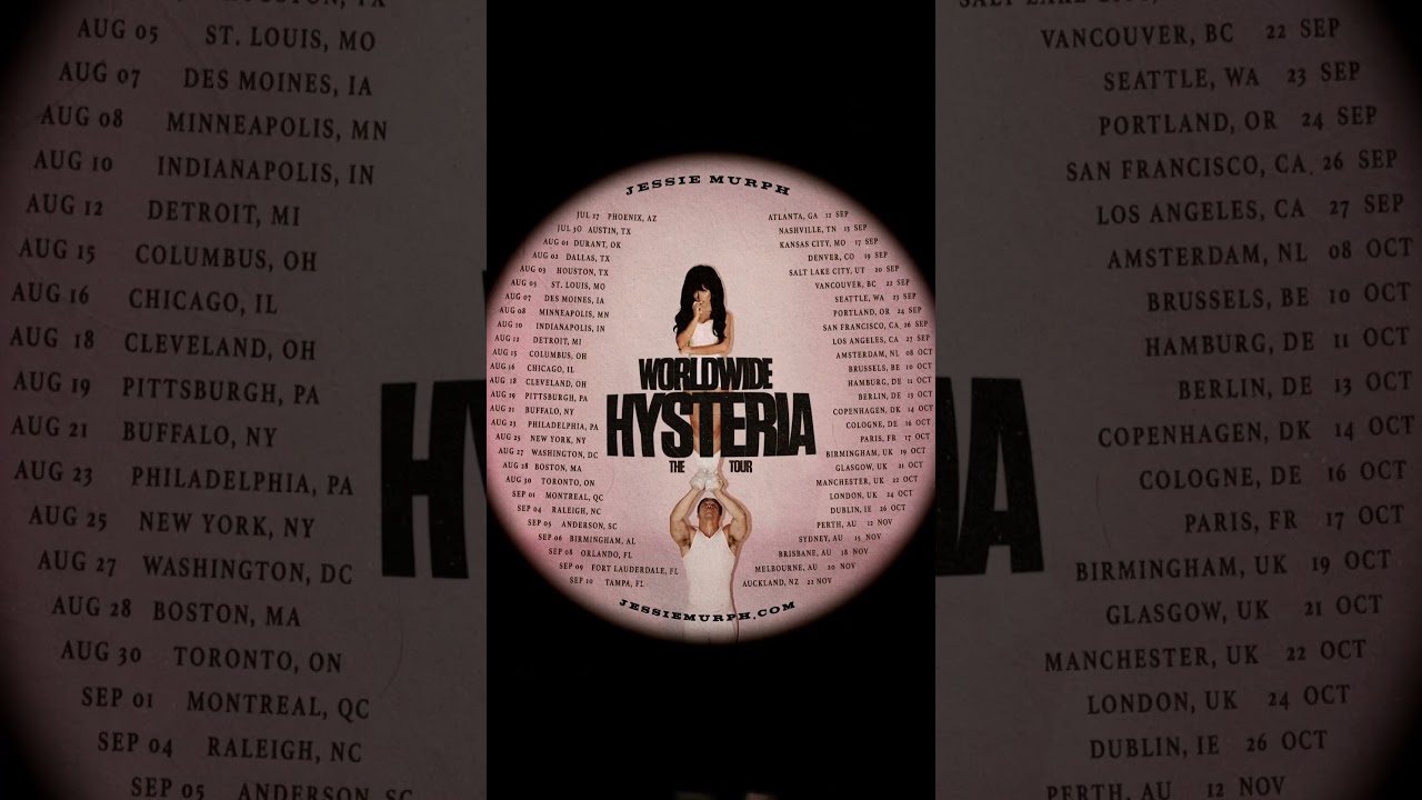 WORLDWIDE HYSTERIA THE TOUR